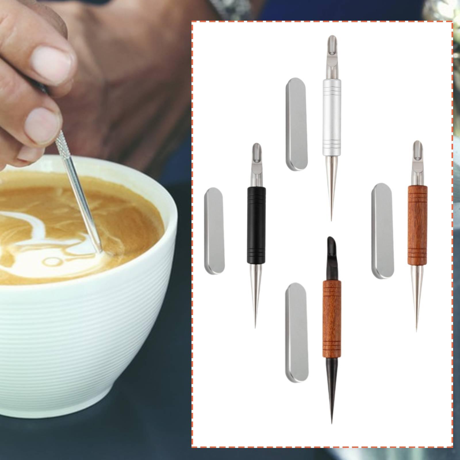 Coffee Equipment Drawing - Pluma para Latte Art, Herramienta de