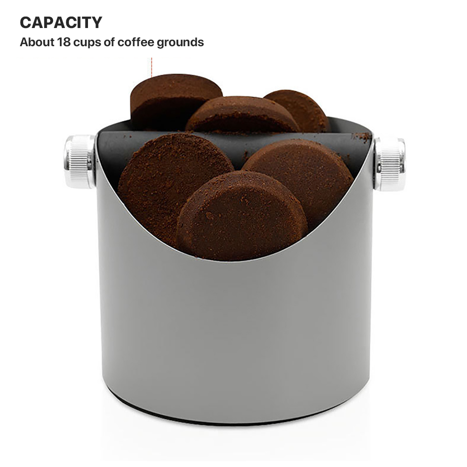 Coffee Knock Box - Caja Antideslizante para Posos de Café