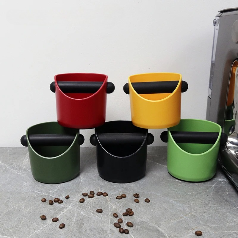 Coffee Knock Box - Contenedor de Posos de Café Antideslizante