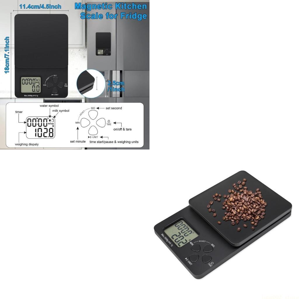 Scale Drip Timer - Báscula café D0AB con temporizador, báscula