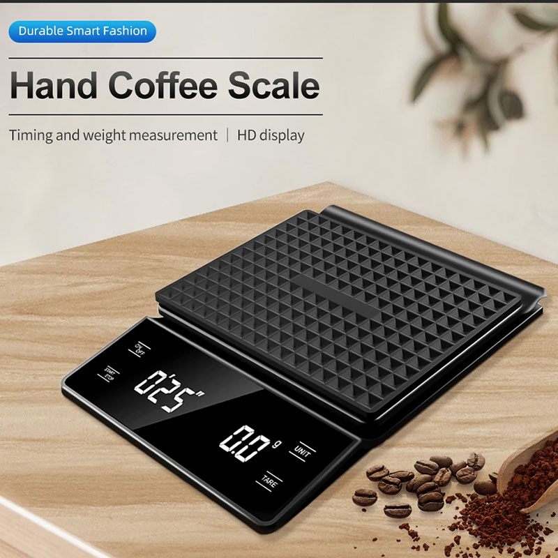 Scale Drip Timer - Herramientas de cocina báscula de café