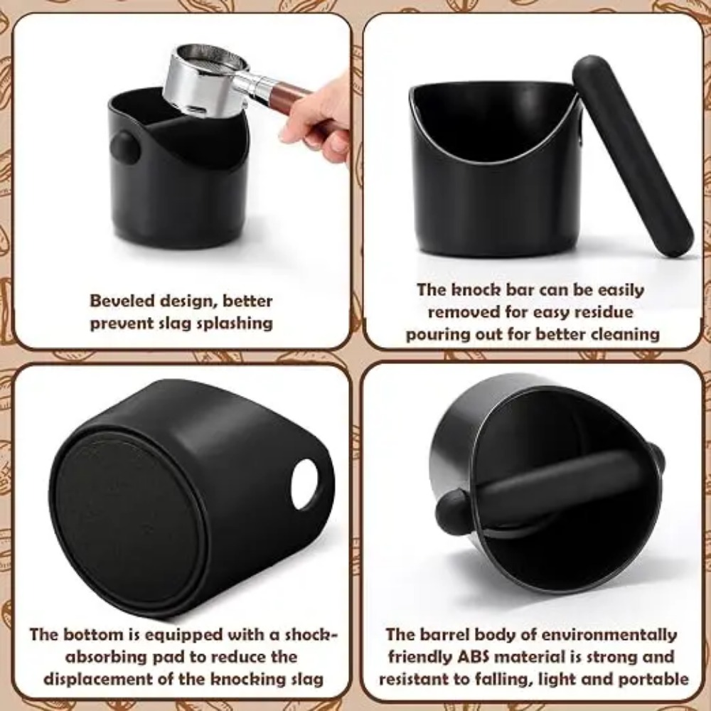 1 Contenedor Antideslizante pa - Coffee Knock Box reseña y precio
