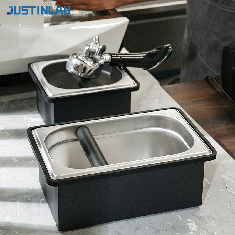 JUSTINLAU Contenedor de Residu - Coffee Knock Box reseña y precio