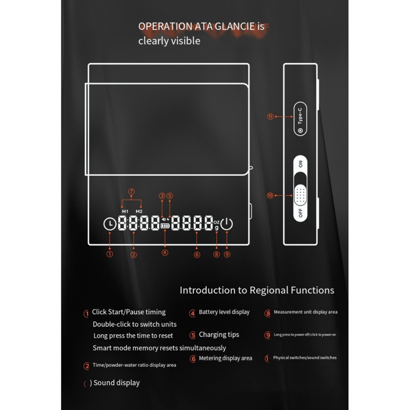 Báscula de Café ABMR, Precisió - Scale Drip Timer reseña y precio