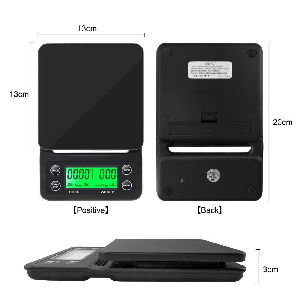 Báscula Digital para Café de G - Scale Drip Timer reseña y precio
