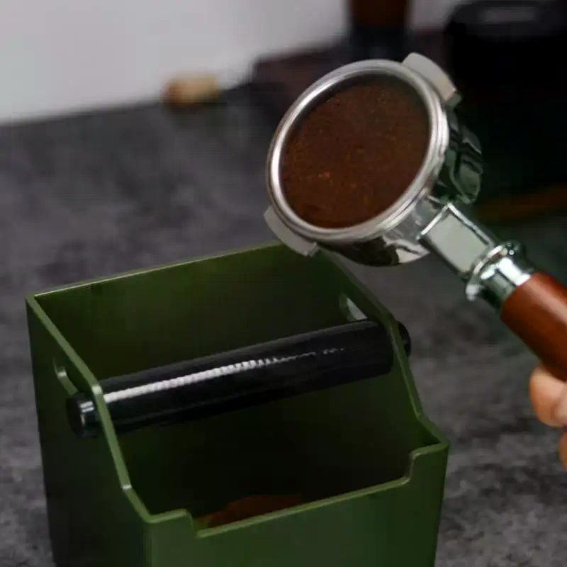 Contenedor Antideslizante para - Coffee Knock Box reseña y precio