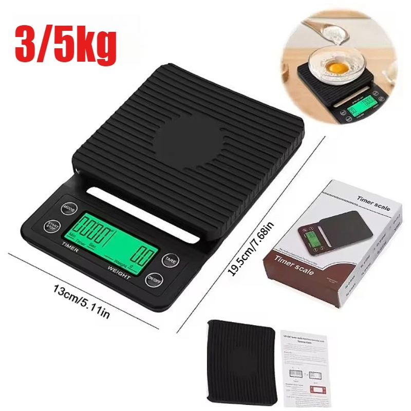 Báscula de Cocina para Café co - Scale Drip Timer reseña y precio