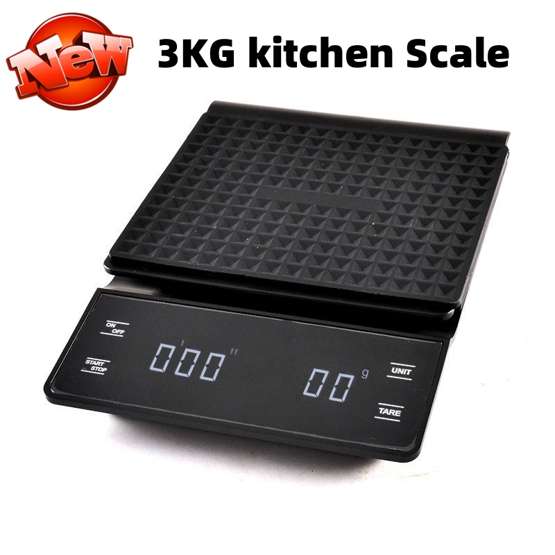 Báscula de café Digital multif - Scale Drip Timer reseña y precio