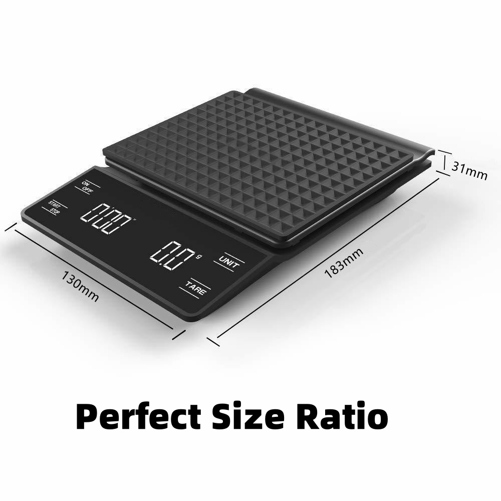 Báscula de café Digital multif - Scale Drip Timer reseña y precio
