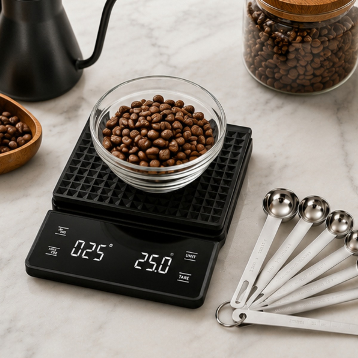 Báscula Digital para Café de 3 - Scale Drip Timer reseña y precio