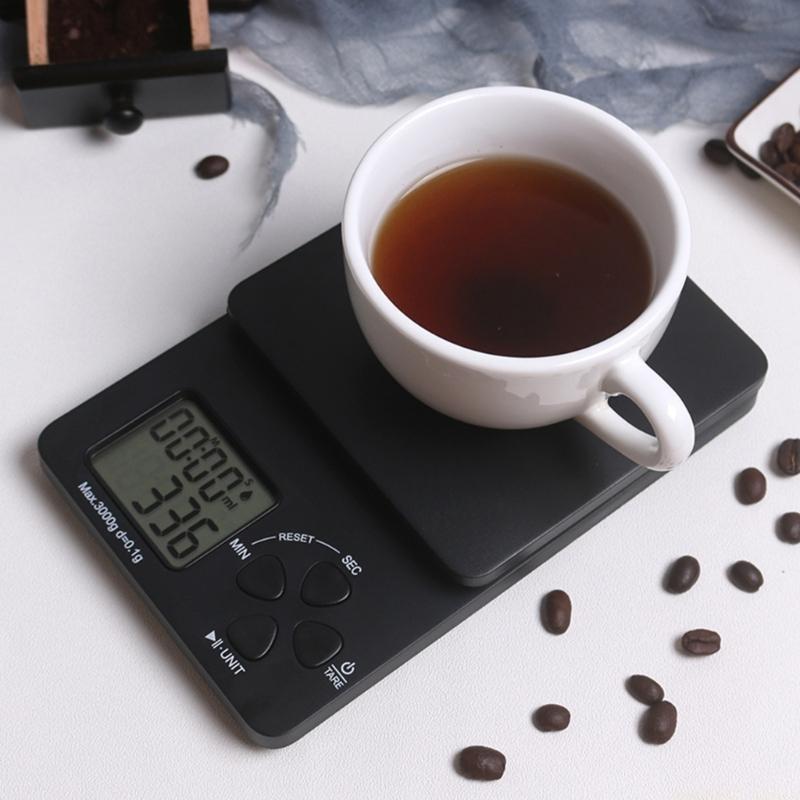 Báscula café D0AB con temporiz - Scale Drip Timer reseña y precio