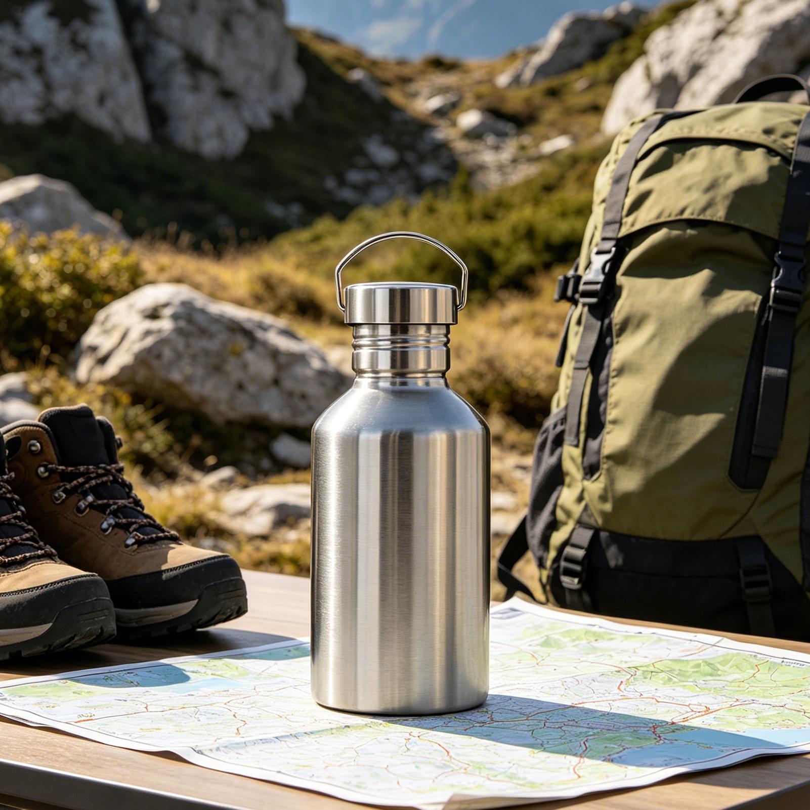 Botella de agua de acero inoxi - Coffee Equipment Dropshipping reseña y precio