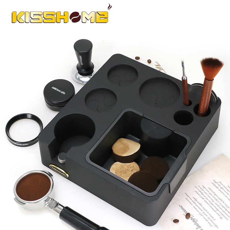 Estación de compactación de Es - Coffee Knock Box reseña y precio