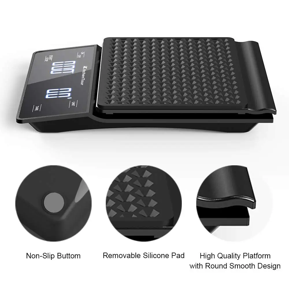 Herramientas de cocina báscula - Scale Drip Timer reseña y precio